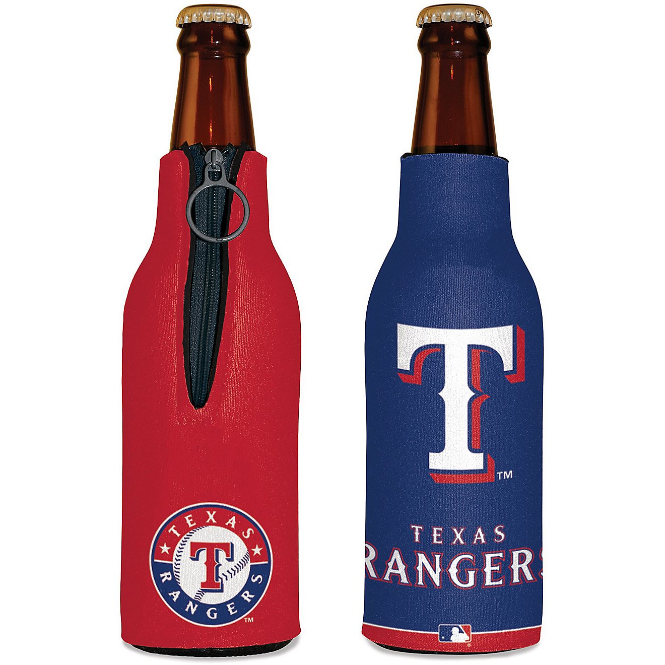WinCraft Texas Rangers Bottle Cooler                                                                                             - view number 1