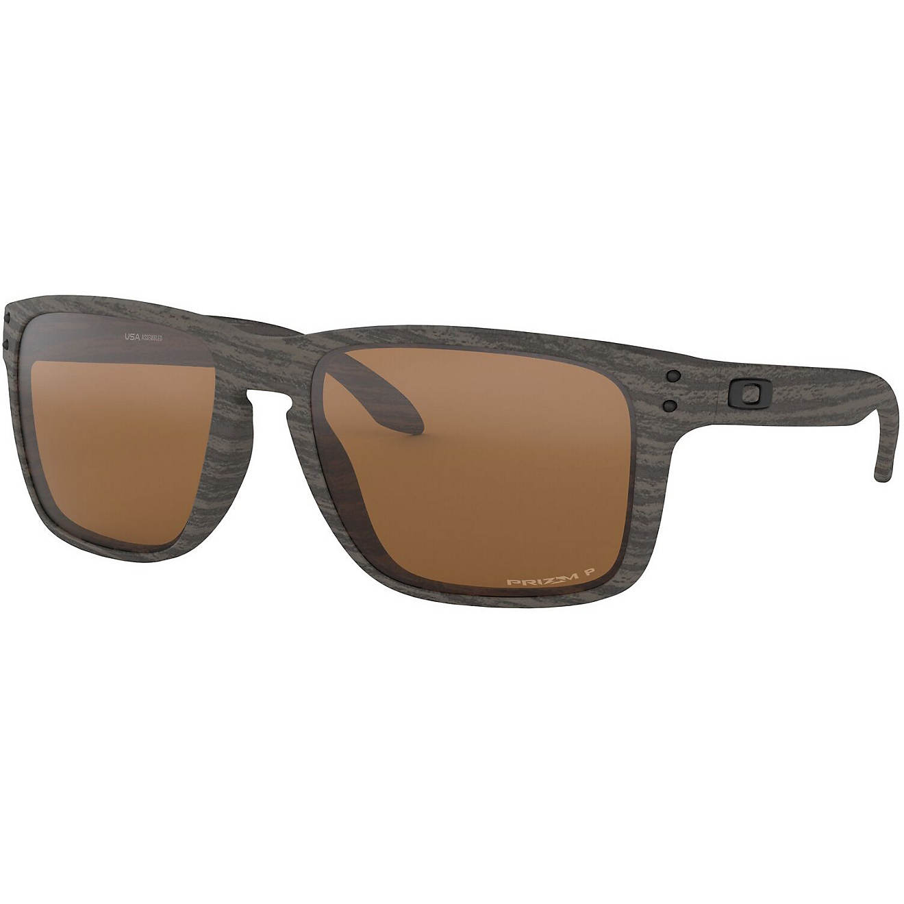 Oakley Holbrook XL Woodgrain Polarized Sunglasses                                                                                - view number 1