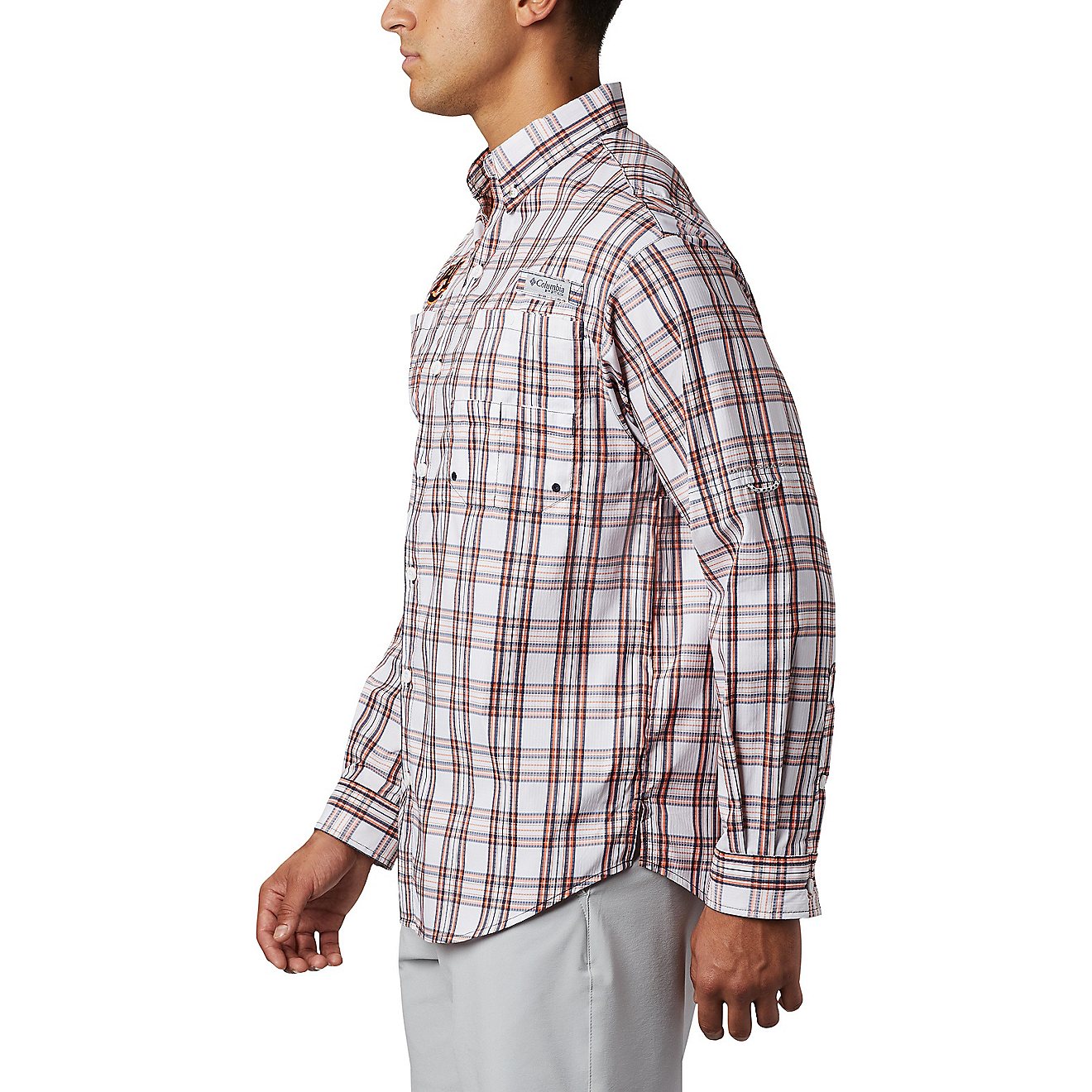 Columbia Sportswear Men's Auburn University Super Tamiami Button Down Shirt                                                      - view number 4