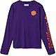 Columbia Sportswear Youth Clemson University CLG Terminal Tackle Long Sleeve T-shirt                                             - view number 1 image