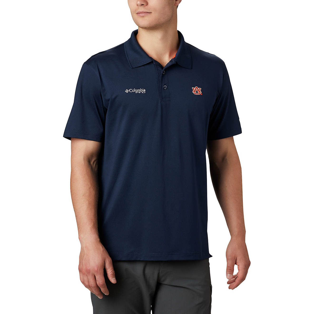 Columbia Sportswear Men's Auburn University CLG Skiff Cast Polo Shirt                                                            - view number 1