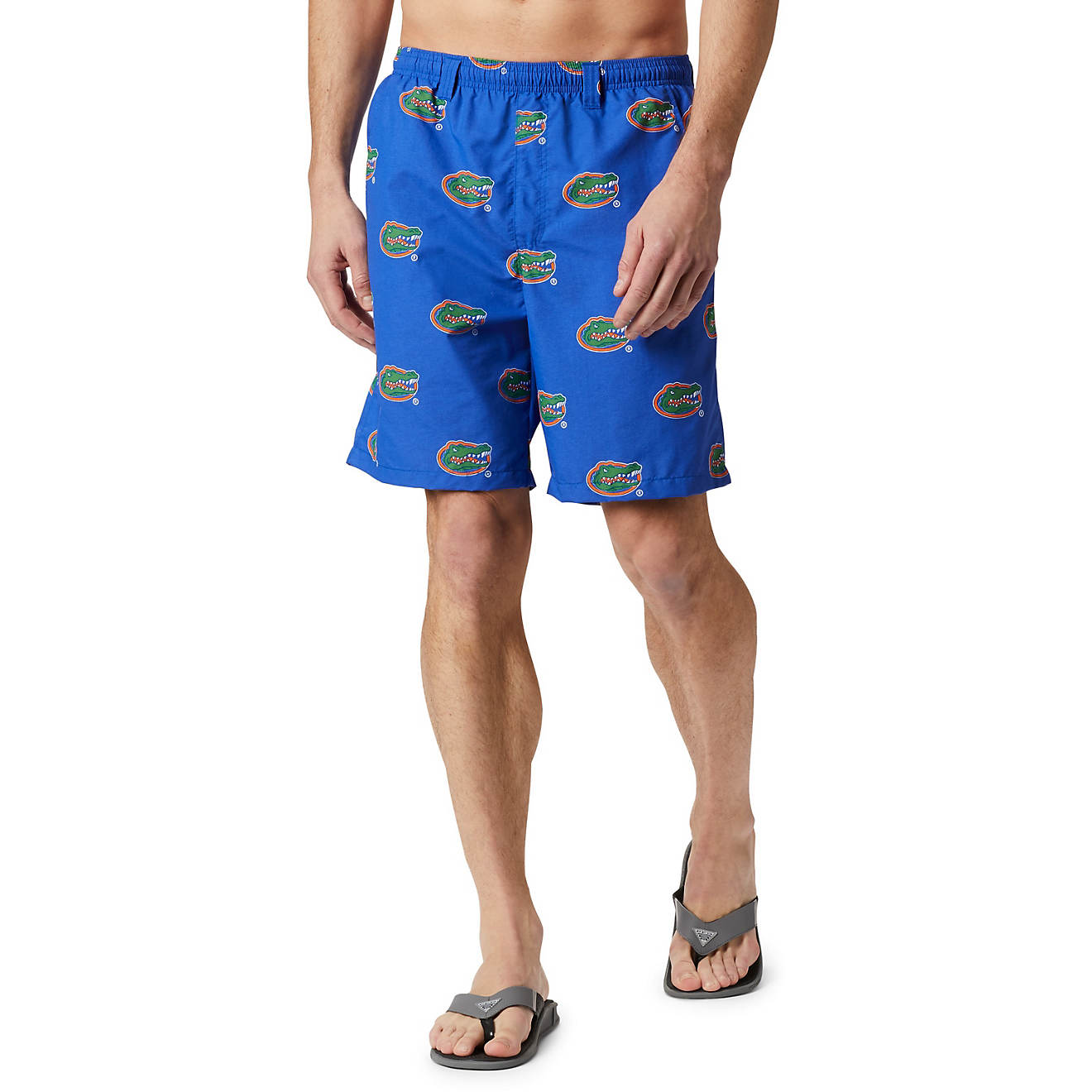 Columbia Sportswear Men's University of Florida Backcast II Printed Shorts                                                       - view number 1