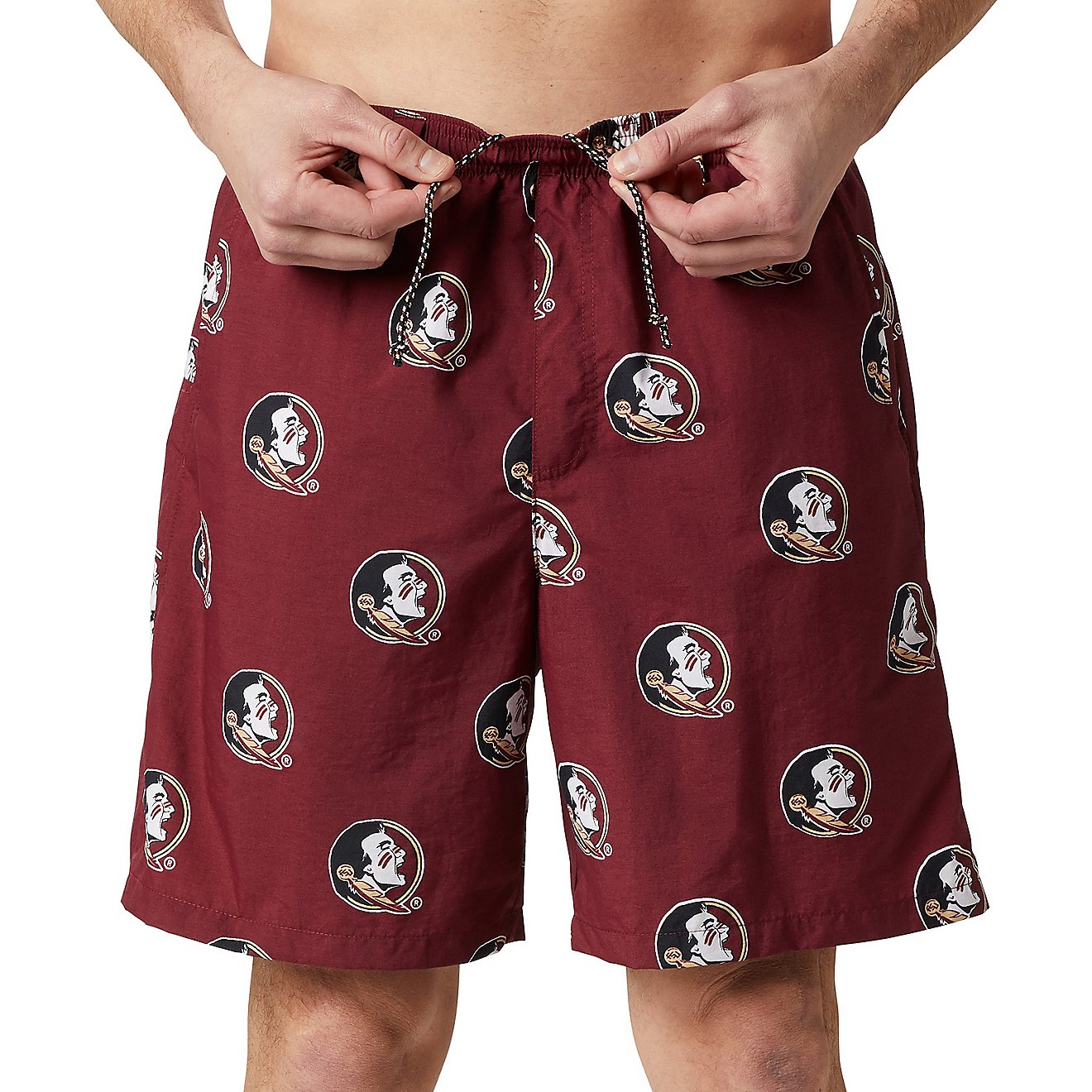 Columbia Sportswear Men's Florida State University Backcast II Printed Shorts                                                    - view number 3