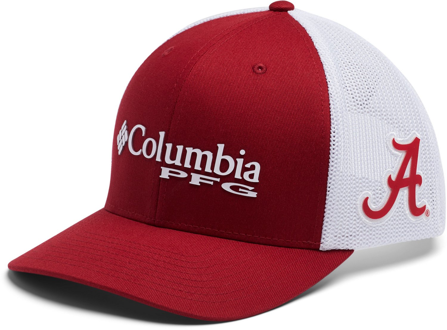 Columbia Sportswear Men's University of Alabama PFG Mesh Snap Back Ball ...