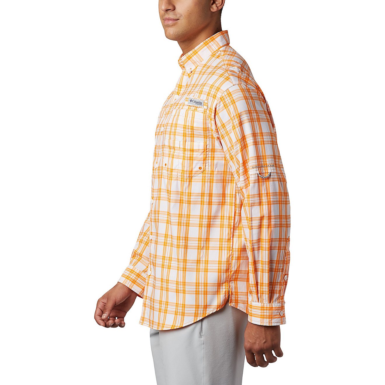 Columbia Sportswear Men's University of Tennessee Super Tamiami Button Down Shirt                                                - view number 4