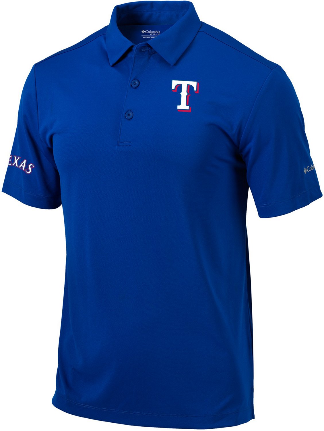 Columbia Sportswear Men's Texas Rangers Drive Polo Shirt | Academy