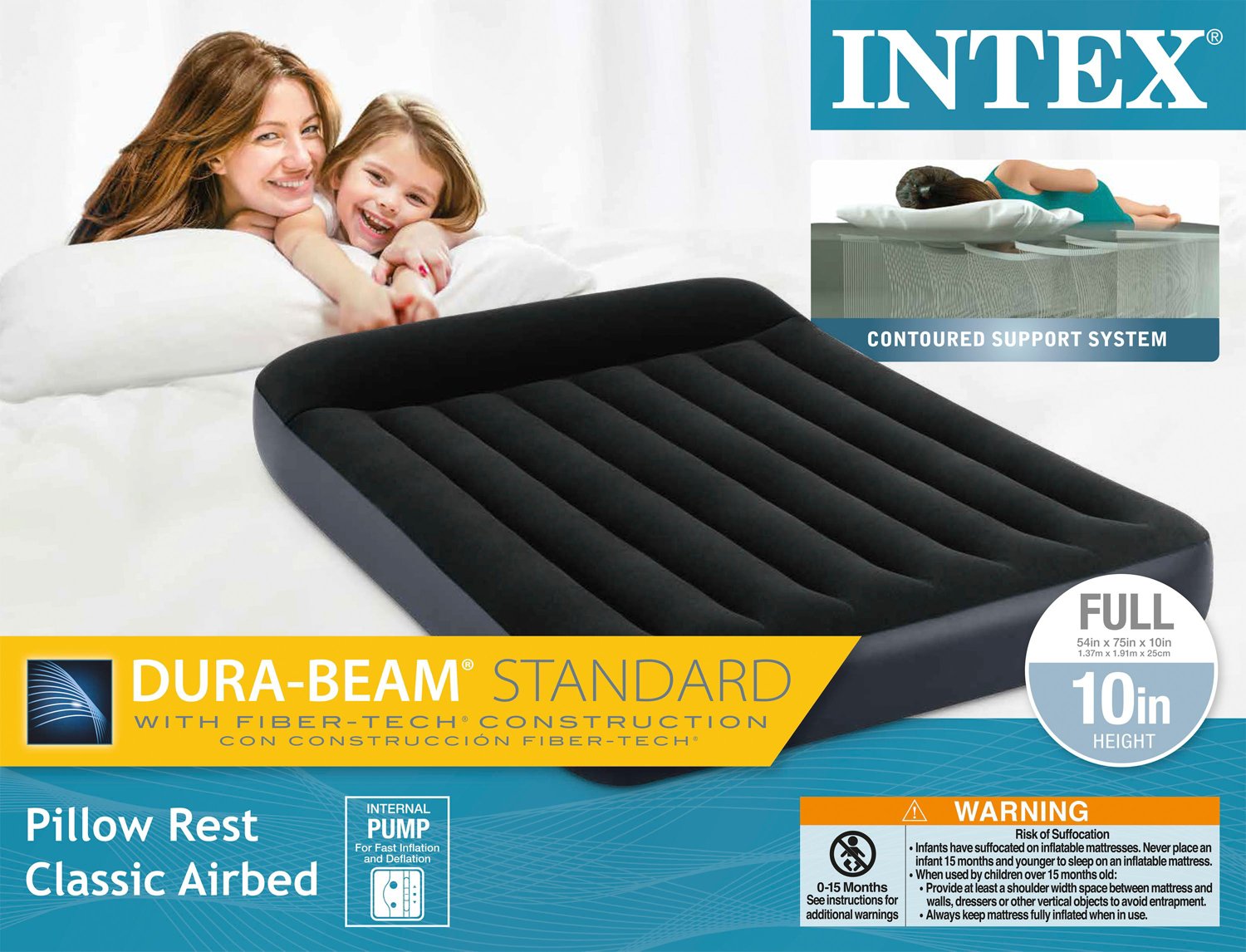 Матрас intex dura beam standard