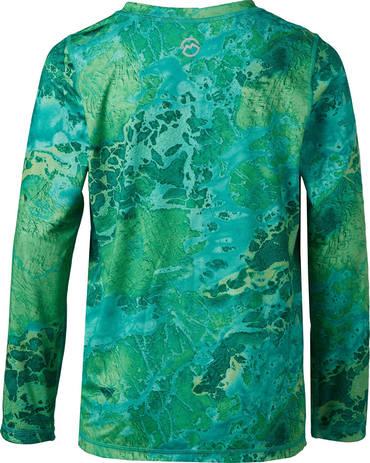 Magellan Outdoors Boys' Realtree Fish WAV3 Long Sleeve Reversible