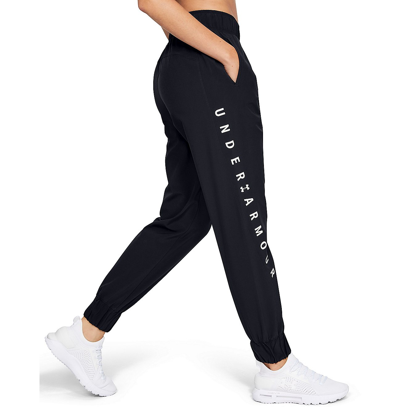 Under Armour Women's Woven Branded Sweatpants                                                                                    - view number 3
