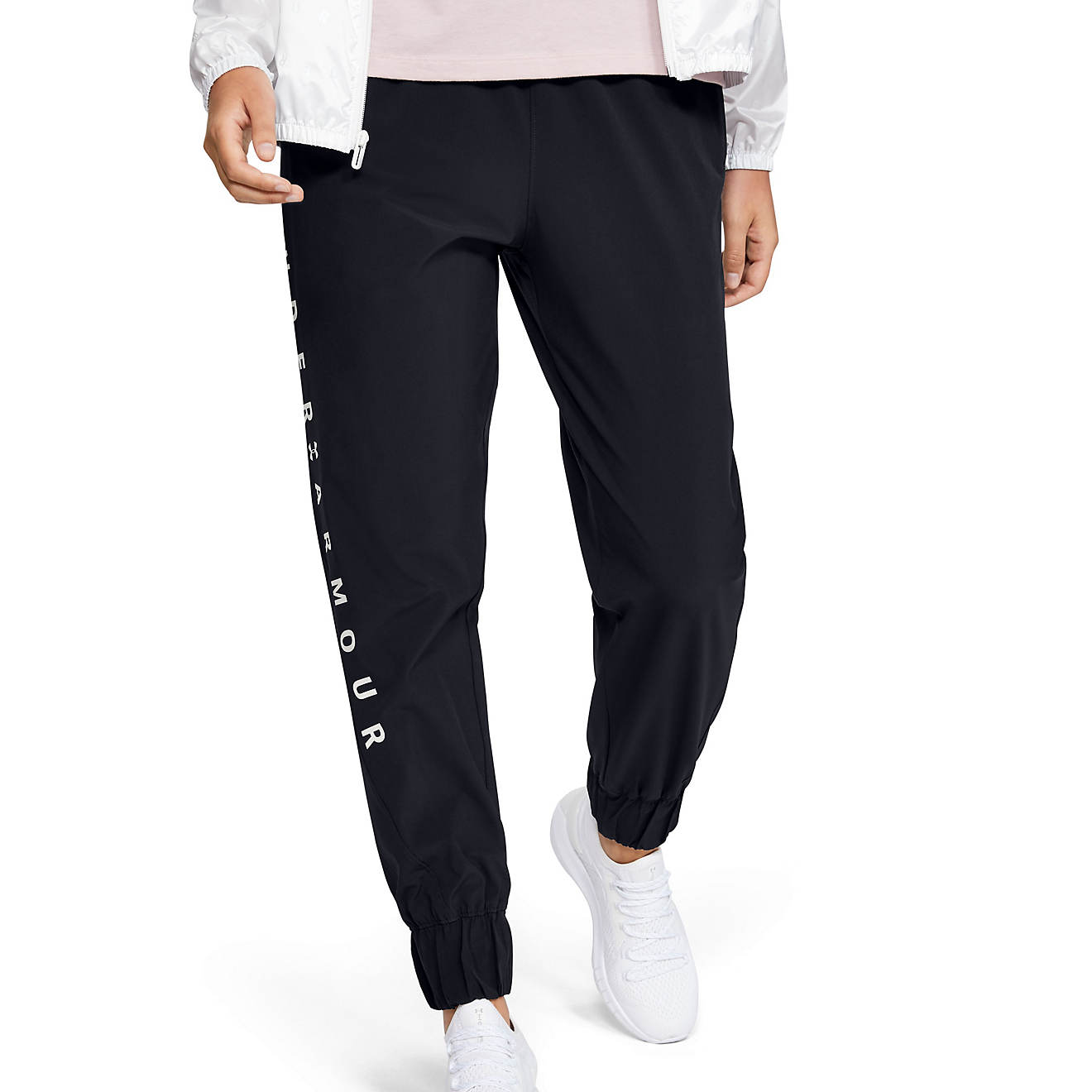 Under Armour Women's Woven Branded Sweatpants                                                                                    - view number 1