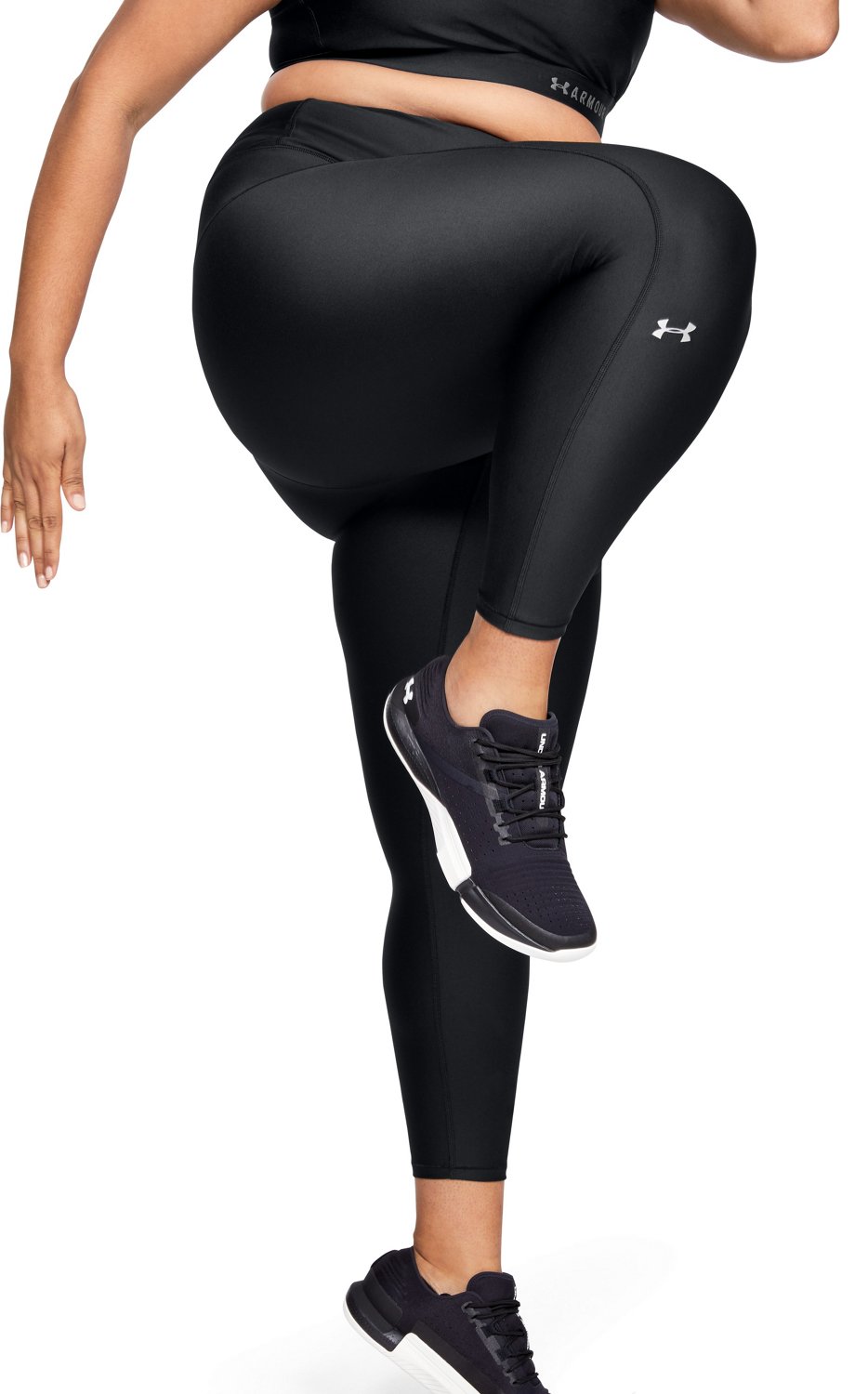 Under Armour Women S Heatgear Plus Size Leggings Academy