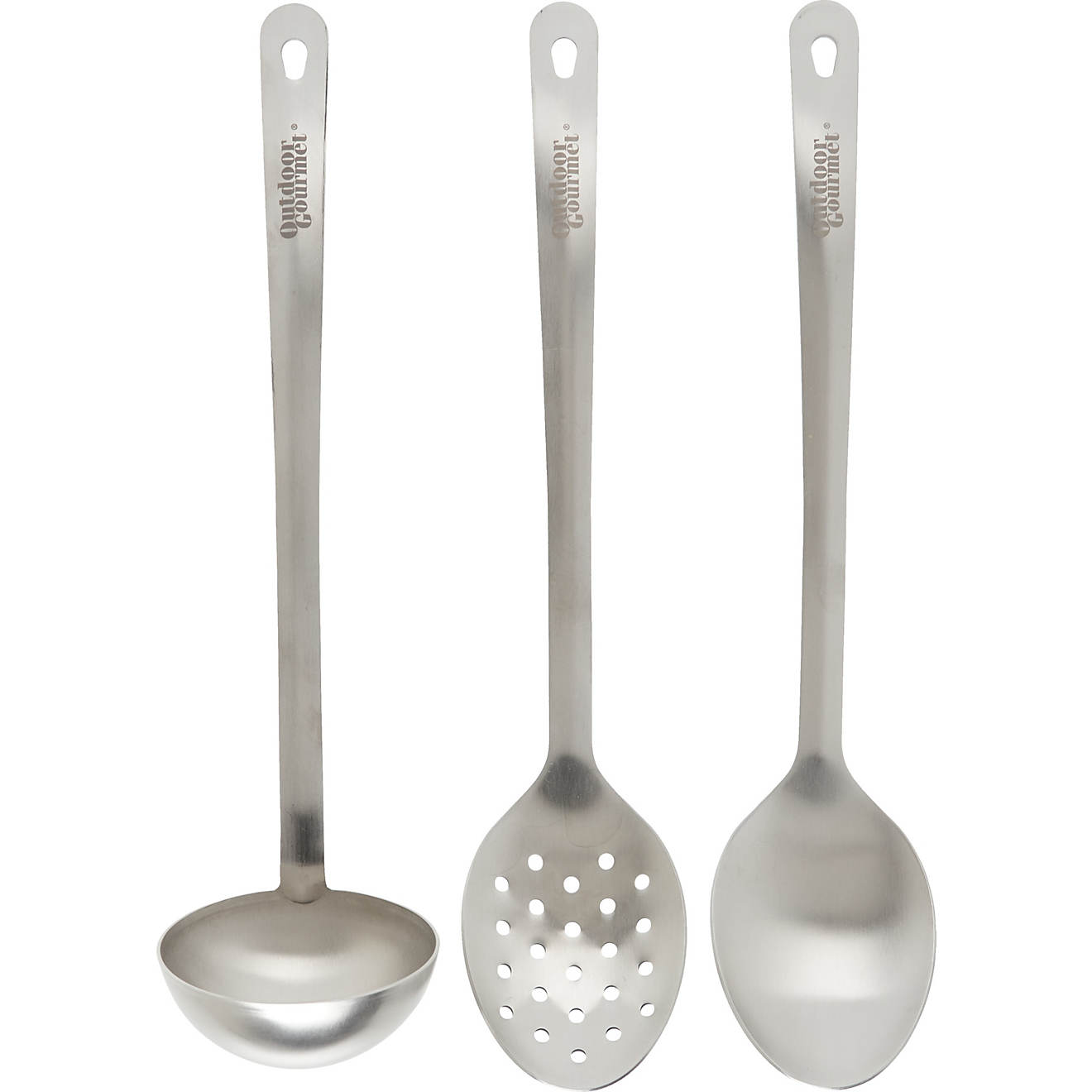 Outdoor Gourmet 3-Piece Stainless-Steel Serving Set                                                                              - view number 1