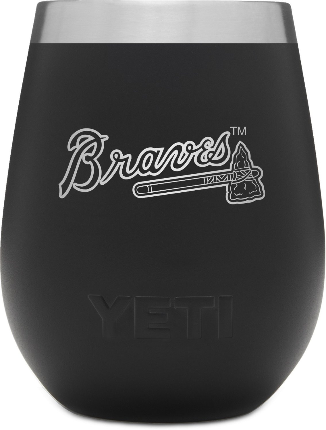 YETI Atlanta Braves Rambler 10 oz Wine Tumbler Academy