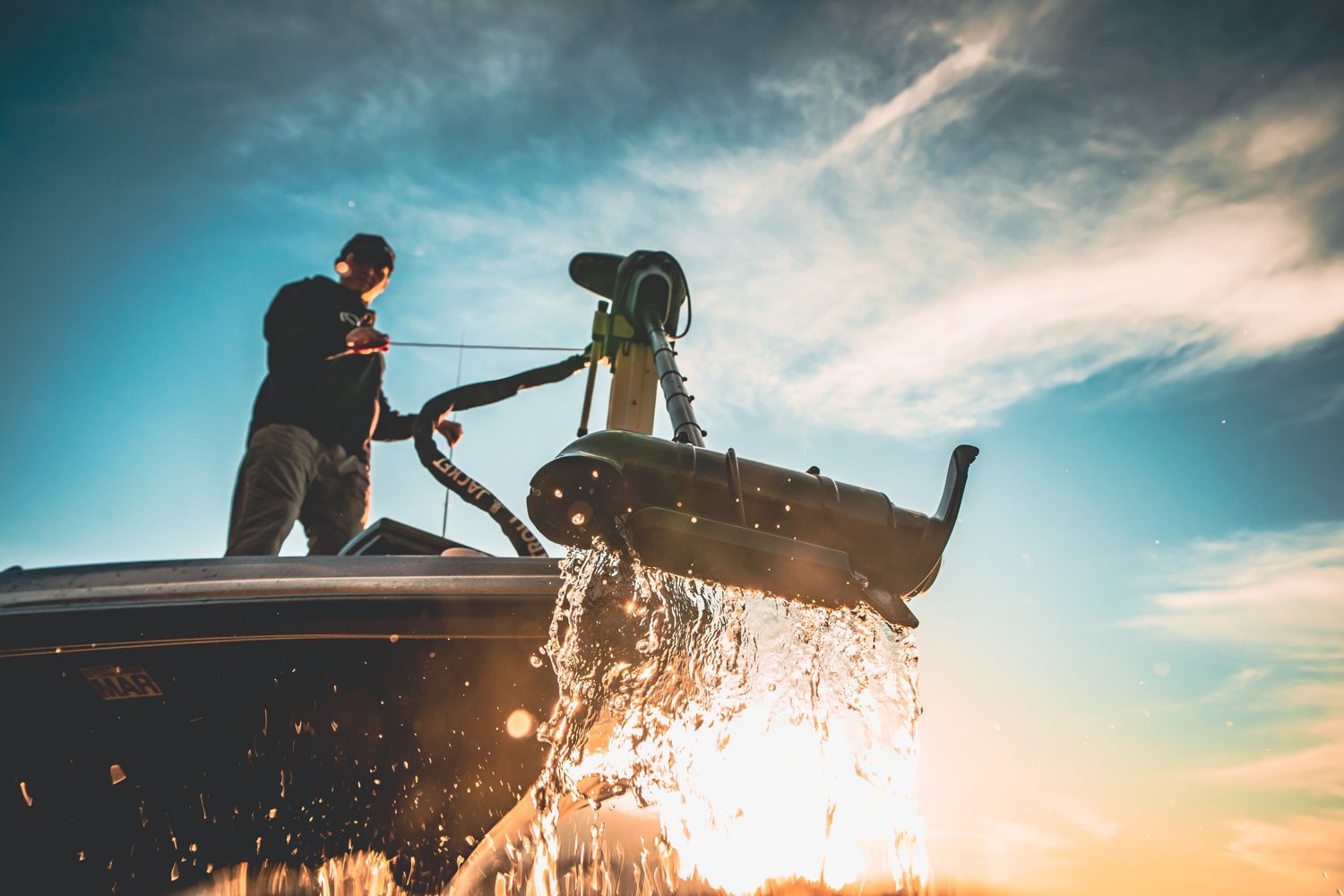 TH Marine GForce Troll Jacket Trolling Motor Cable Organizer Sleeve