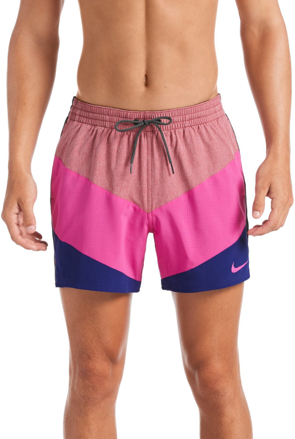 pink nike swim trunks