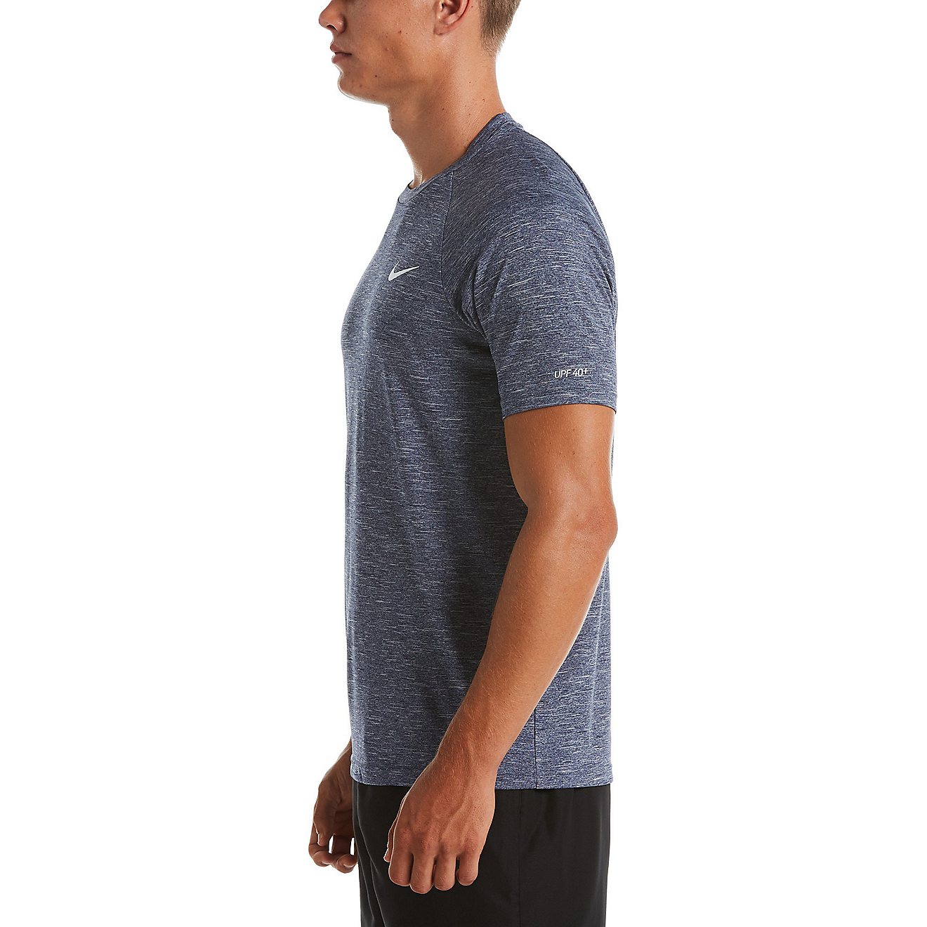 Nike Men's Heather Hydroguard T-shirt                                                                                            - view number 3