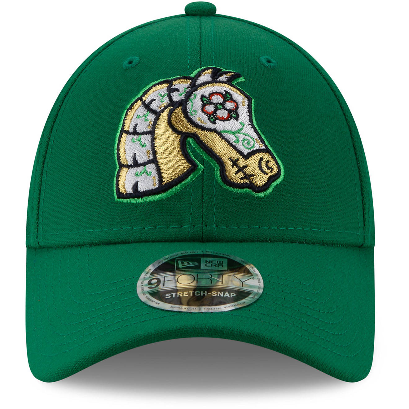 New Era Men's Charlotte Knights '20 Copa 9FORTY Stretch Snap Cap                                                                 - view number 1