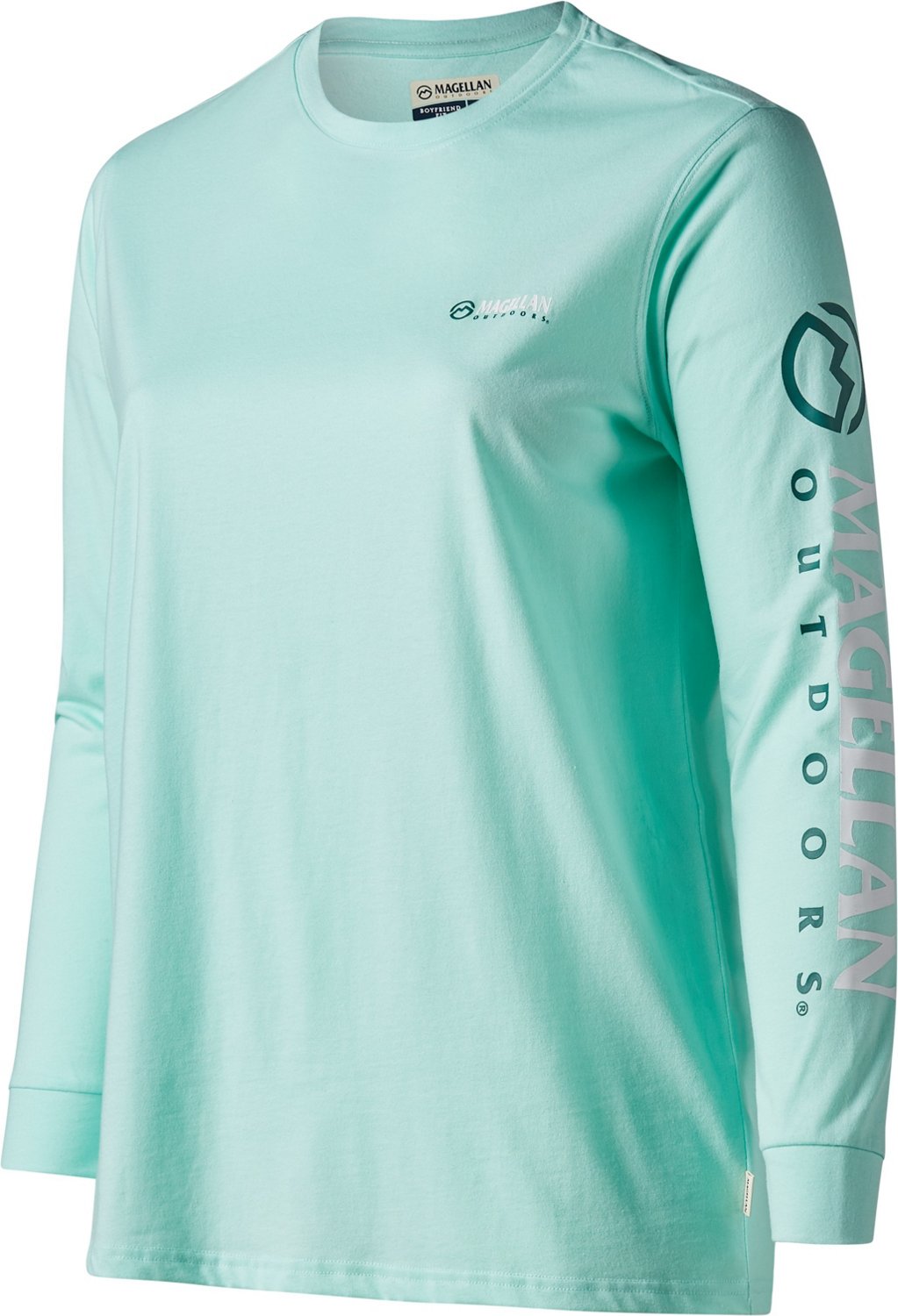 Magellan Outdoors Women's Grotto Falls Long Sleeve Plus Size T-shirt | Academy