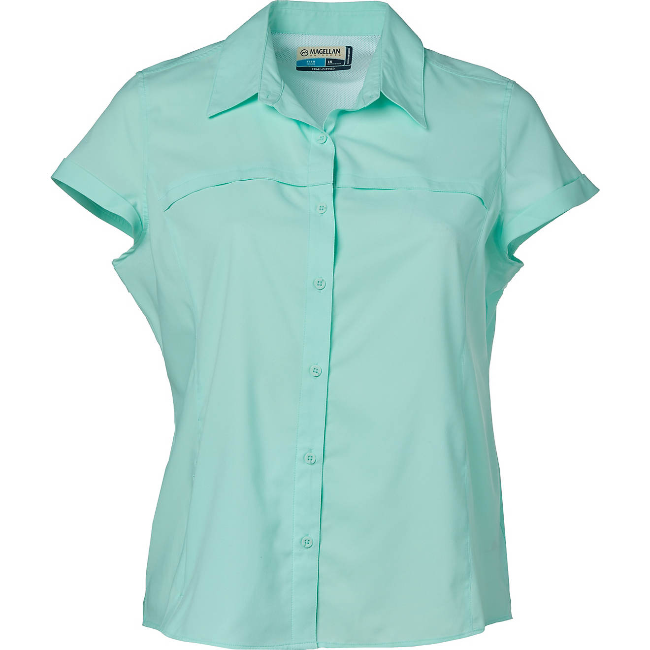 Magellan Outdoors Women's Overcast Plus Size Shirt                                                                               - view number 1