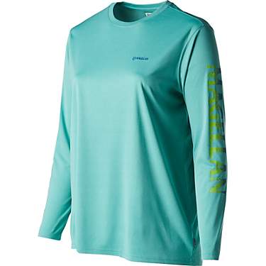 Magellan Outdoors Women's Caddo Lake Logo Long Sleeve Plus Size Fishing T-shirt                                                 