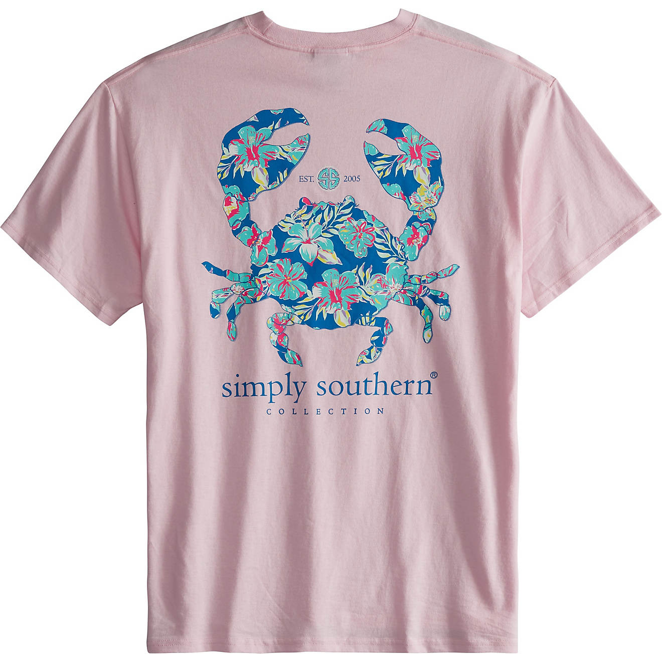 Simply Southern Women's Crab T-shirt                                                                                             - view number 1