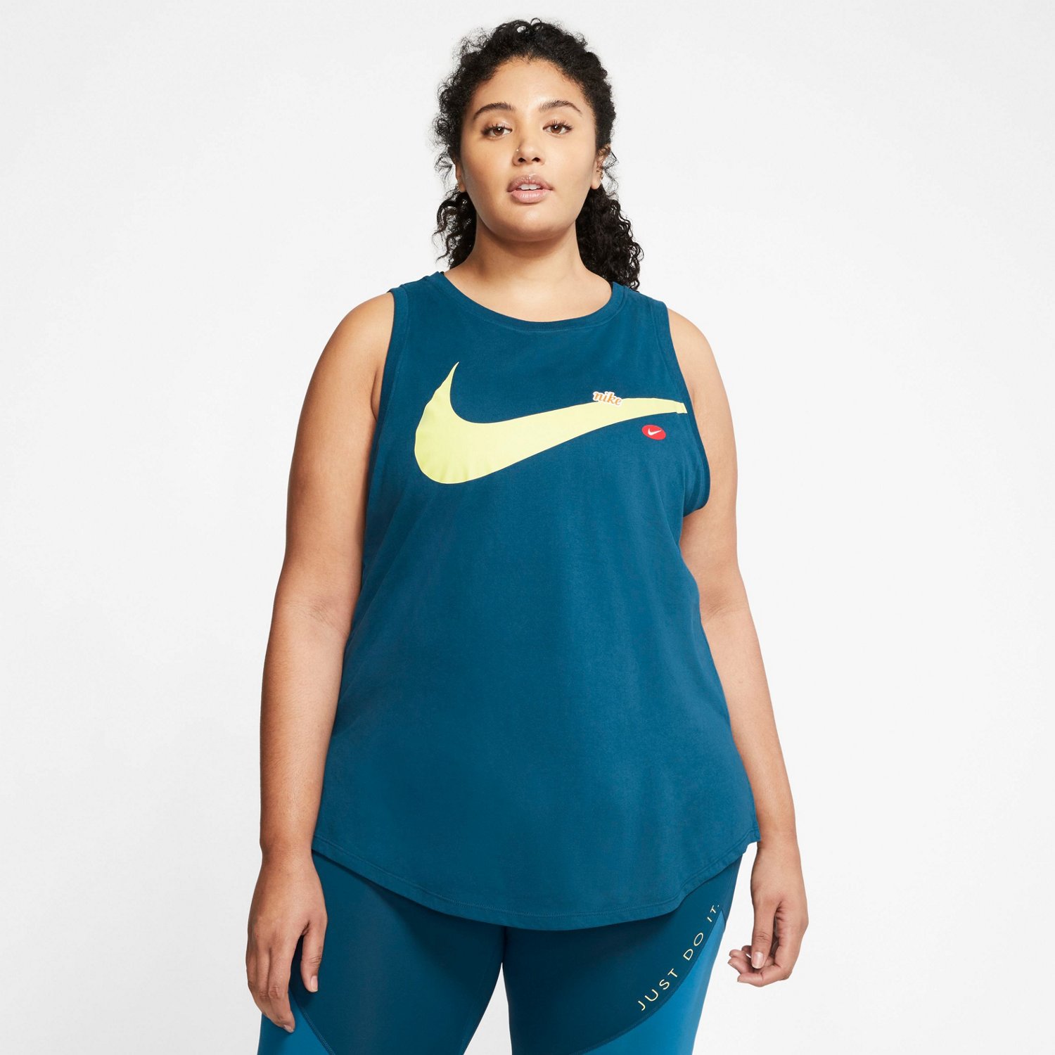 nike women's plus size tank tops