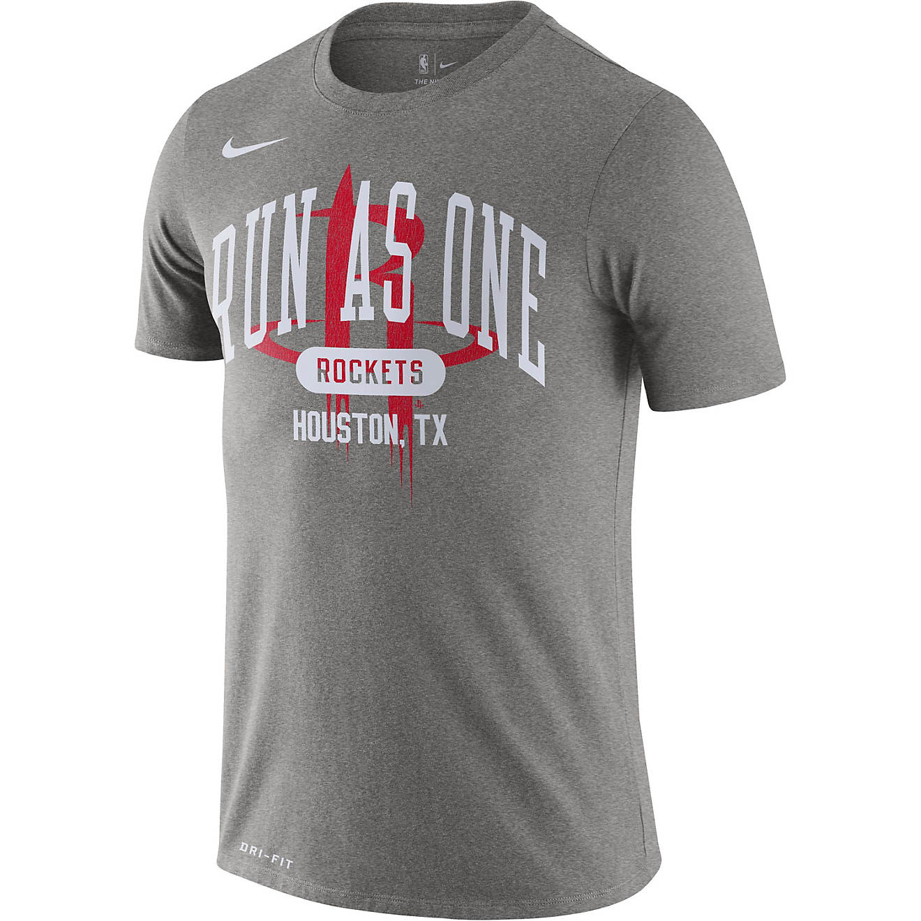 Nike Men's Houston Rockets Arch Mantra Dri-FIT T-shirt                                                                           - view number 1
