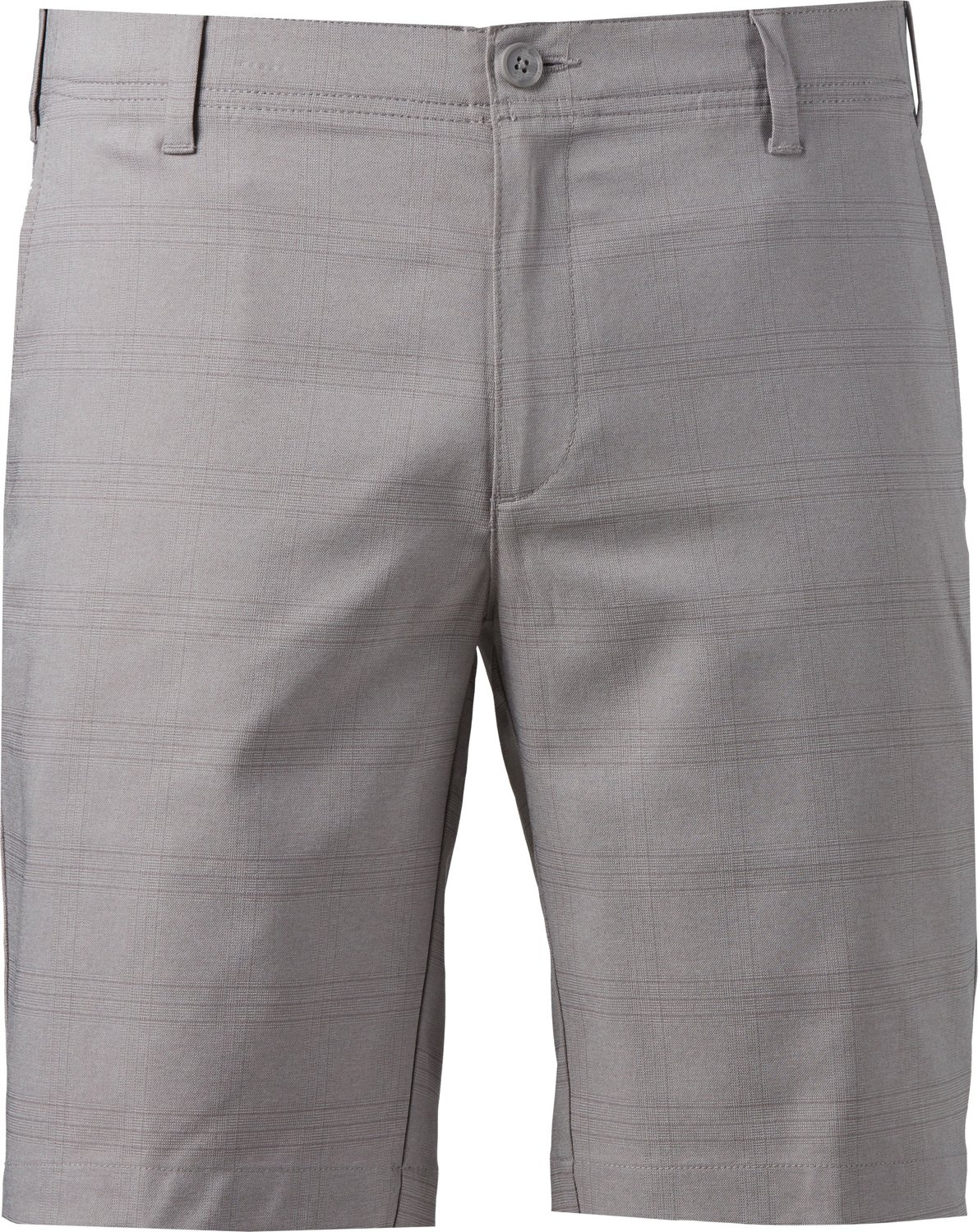 BCG Men's Essential Plaid Golf Shorts 10.5 in Academy