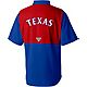 Columbia Sportswear Men's Texas Rangers Color Block Tamiami Short Sleeve Shirt                                                   - view number 2 image