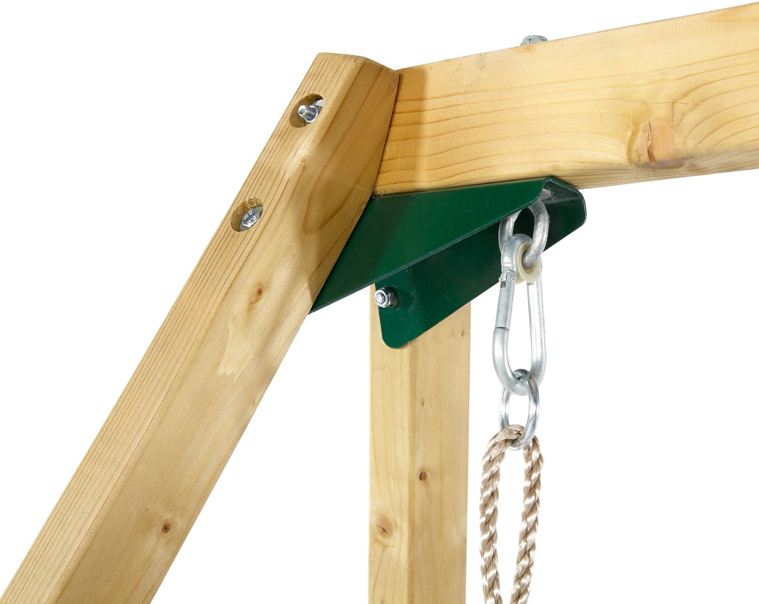 plum climbing pyramid with slide and swings