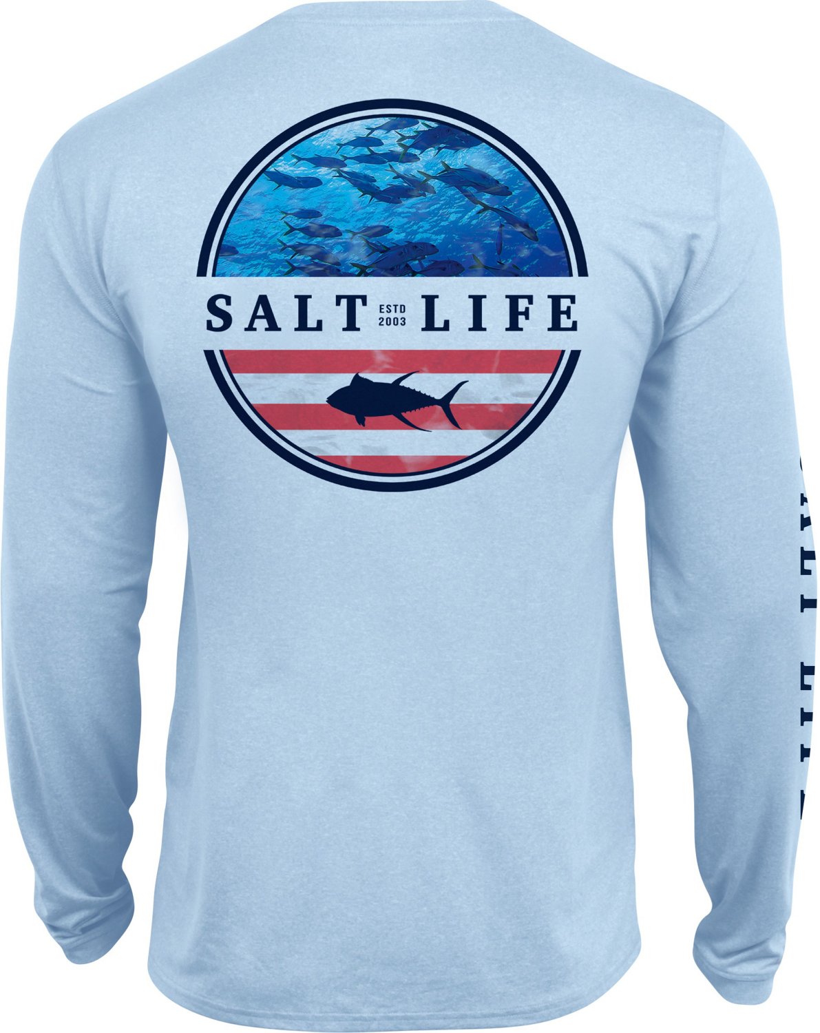 Salt Life Men's Respect Performance Long Sleeve T-shirt | Academy