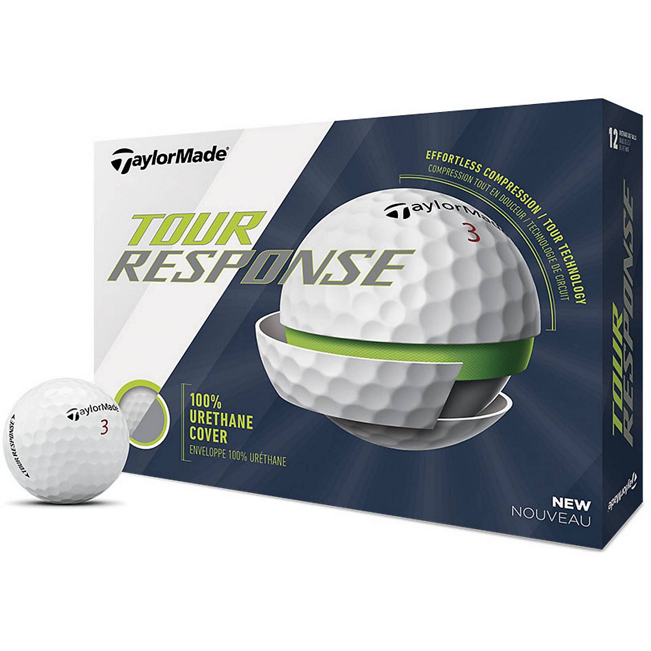 TaylorMade Tour Response Golf Balls                                                                                              - view number 1