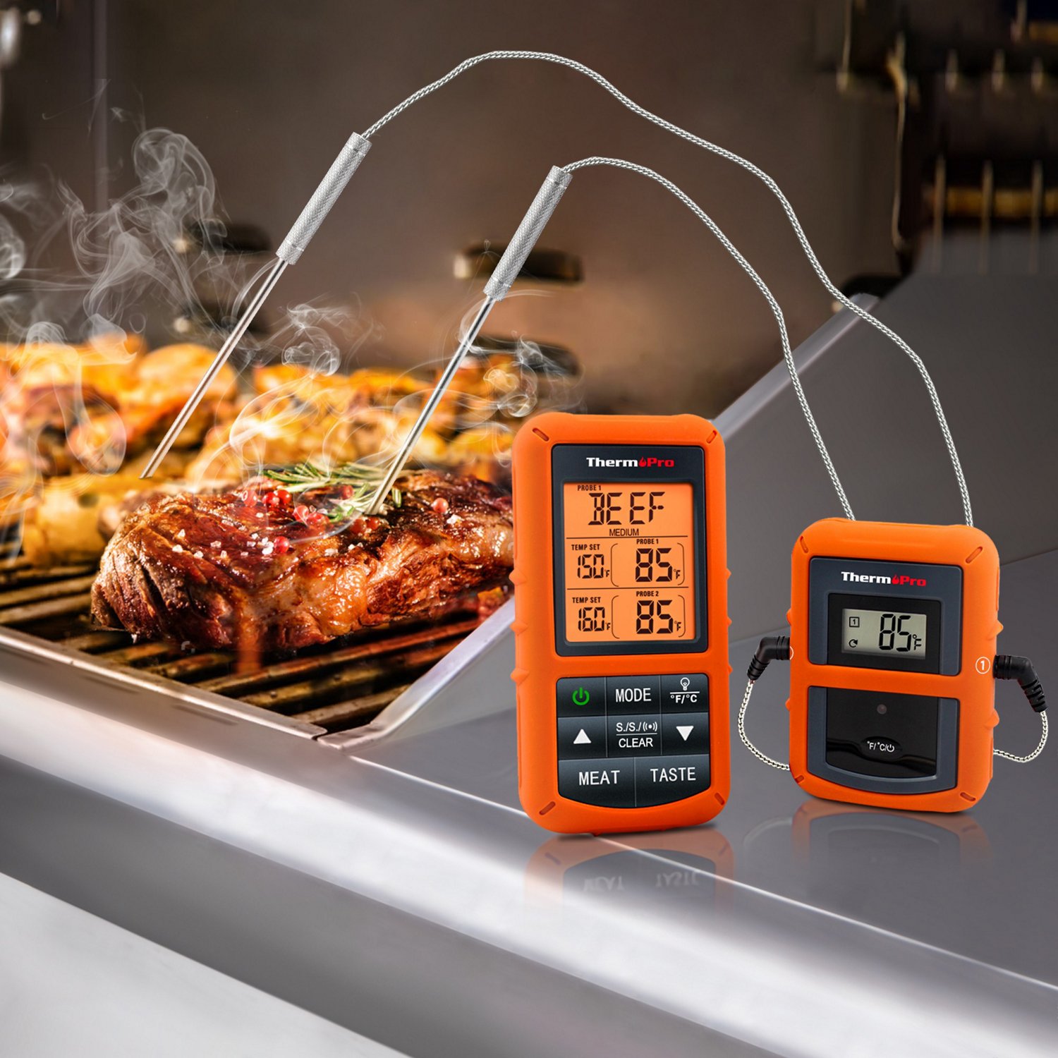 ThermoPro TP20 Digital Meat Cooking Thermometer Academy