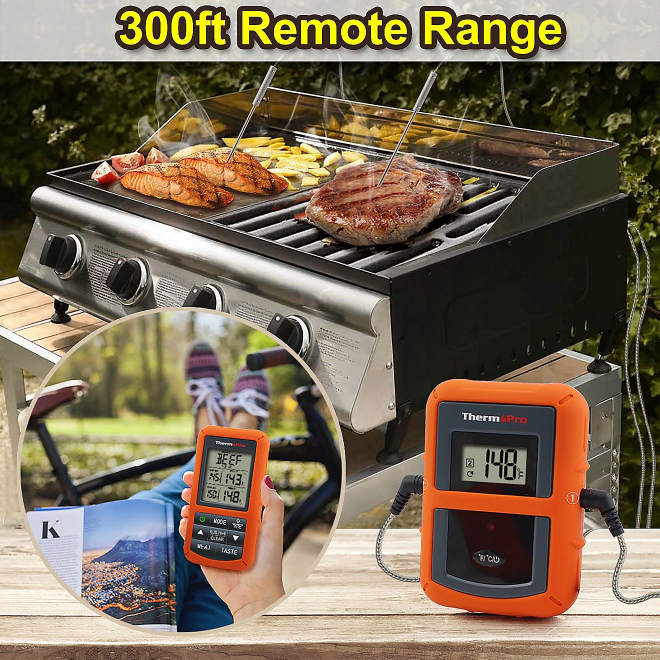 ThermoPro TP20 Digital Meat Cooking Thermometer                                                                                  - view number 5