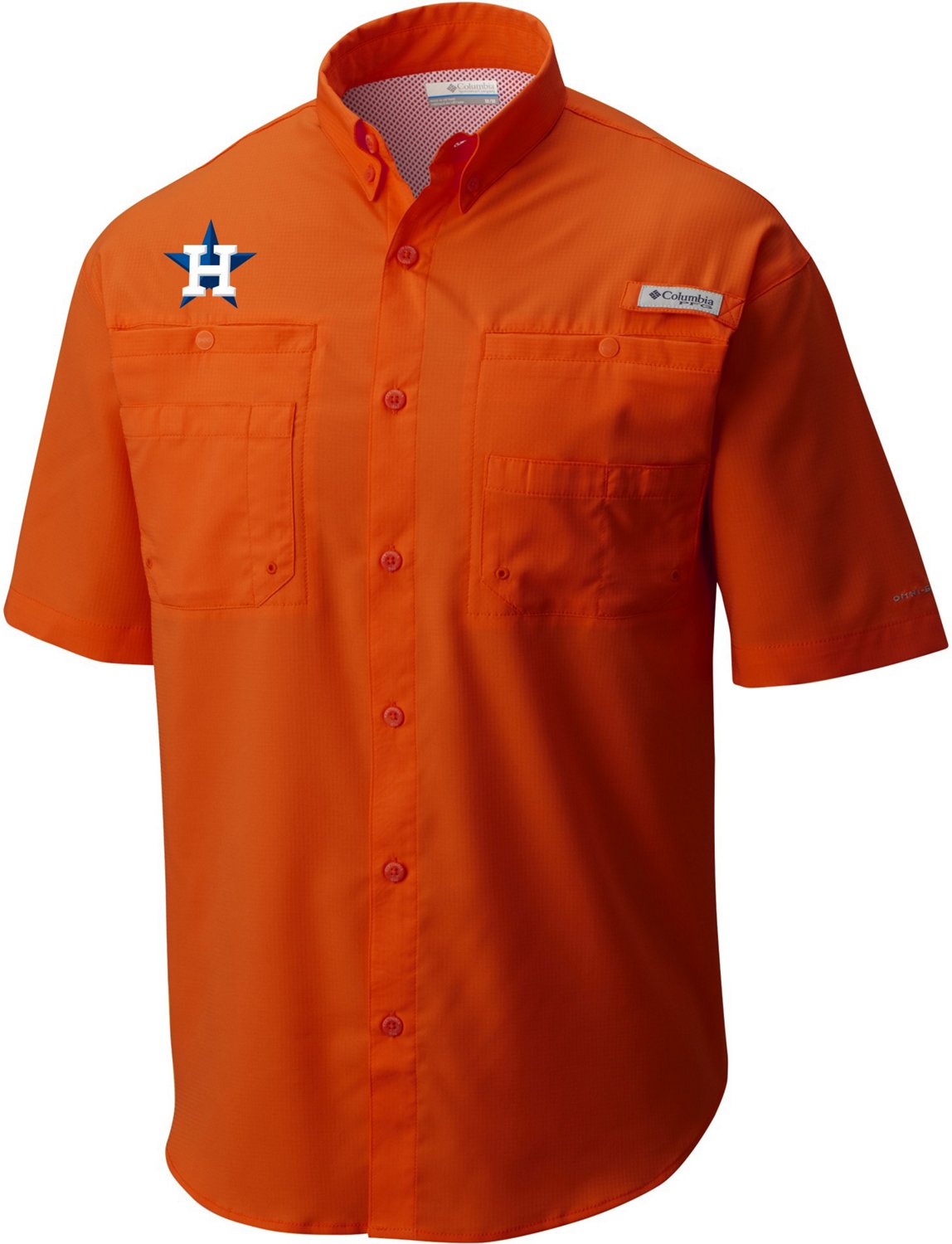 Columbia Sportswear Men's Houston Astros Tamiami Shirt Academy