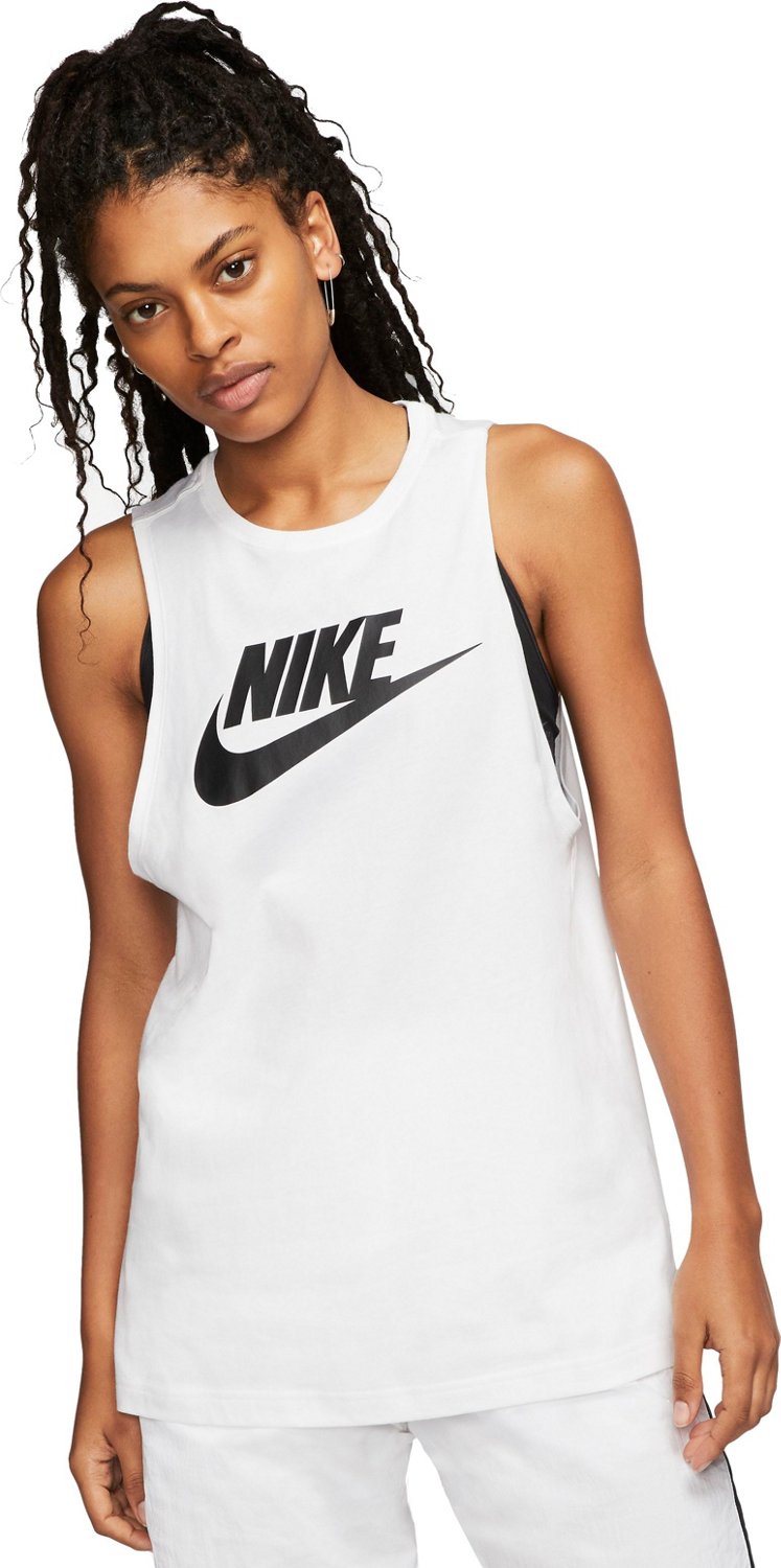 nike women's cotton tank tops