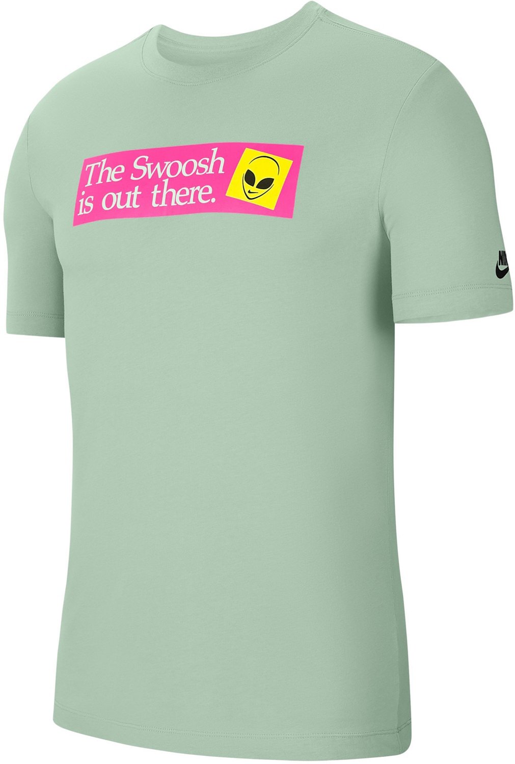nike athlete t shirt green