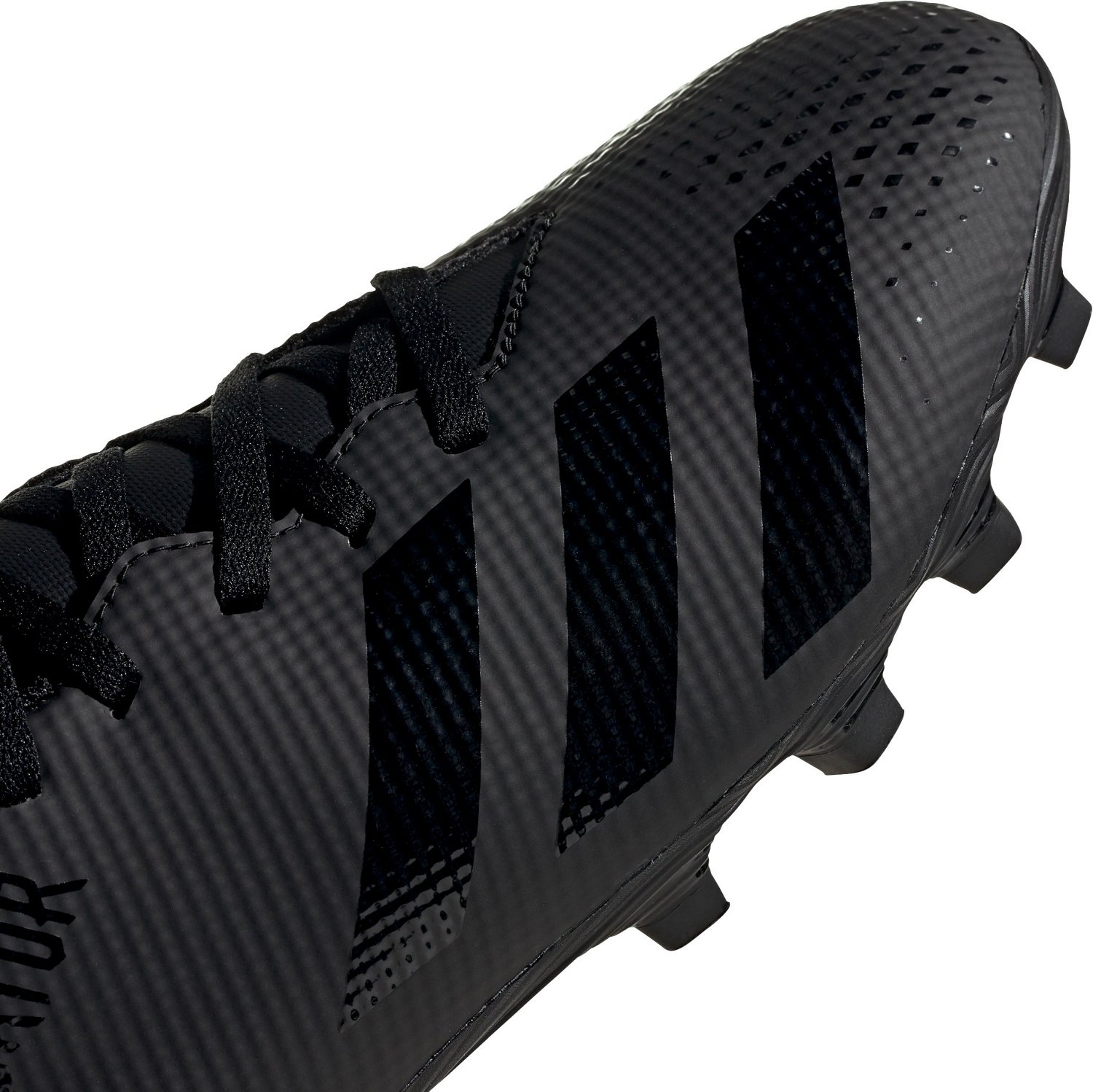 predator 19.1 firm ground cleats black