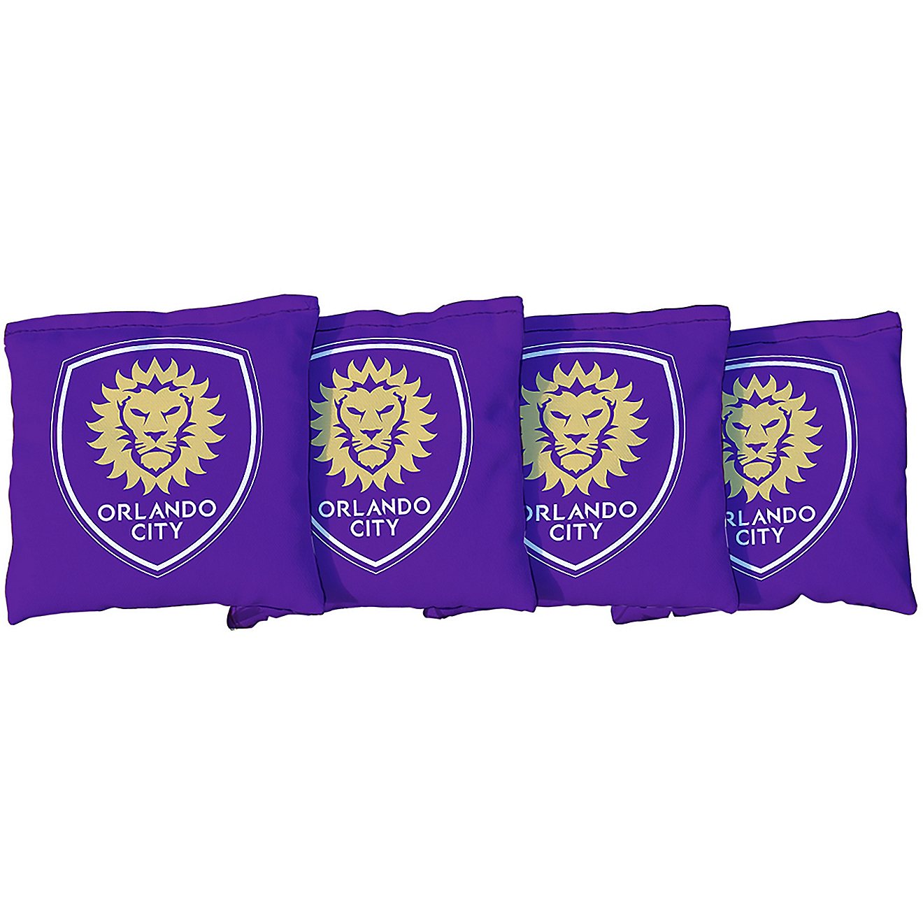 Victory Tailgate Orlando City SC Corn-Filled Cornhole Bags 4-Pack                                                                - view number 1