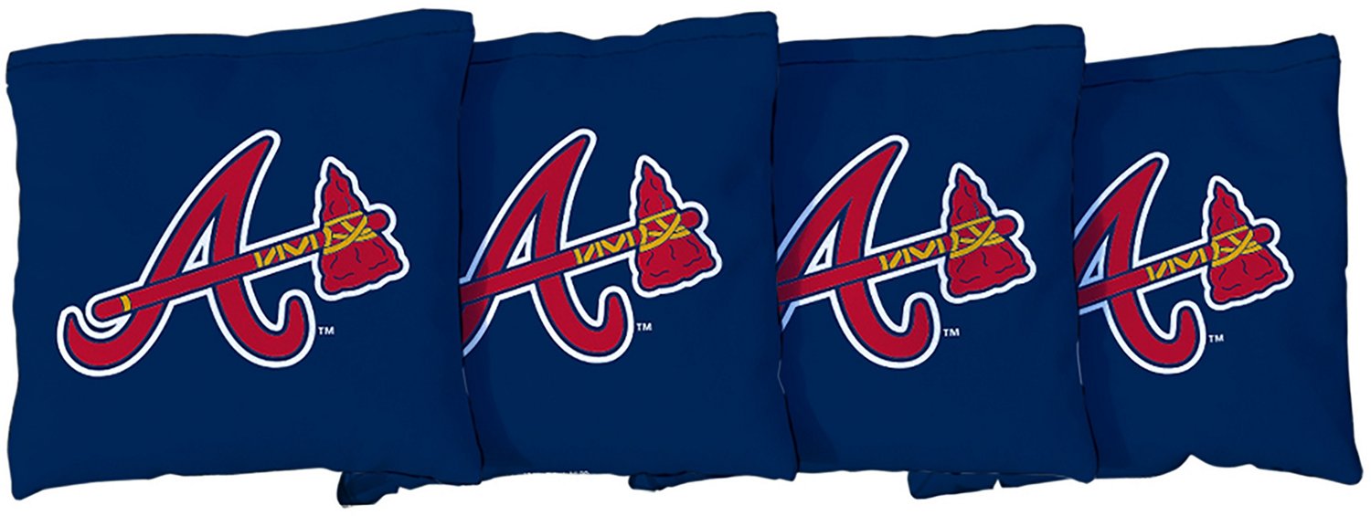Victory Tailgate Atlanta Braves CornFilled Cornhole Bags 4Pack Academy