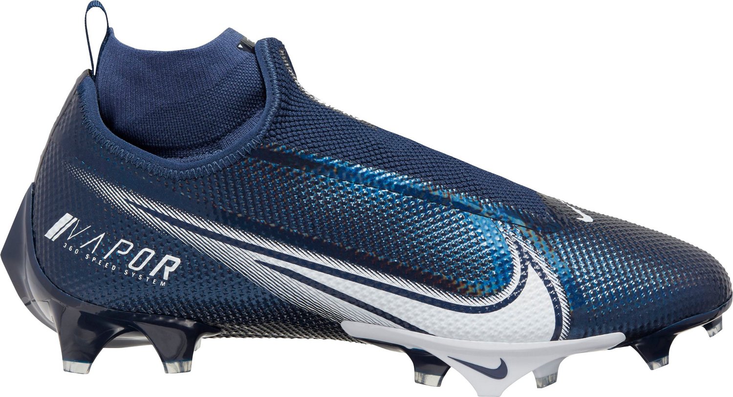 navy blue nike football cleats
