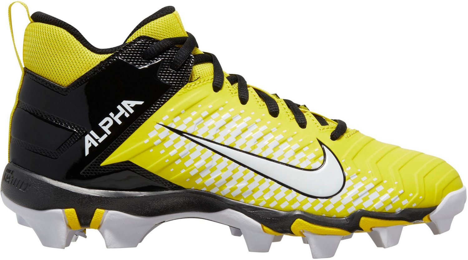 yellow youth football cleats