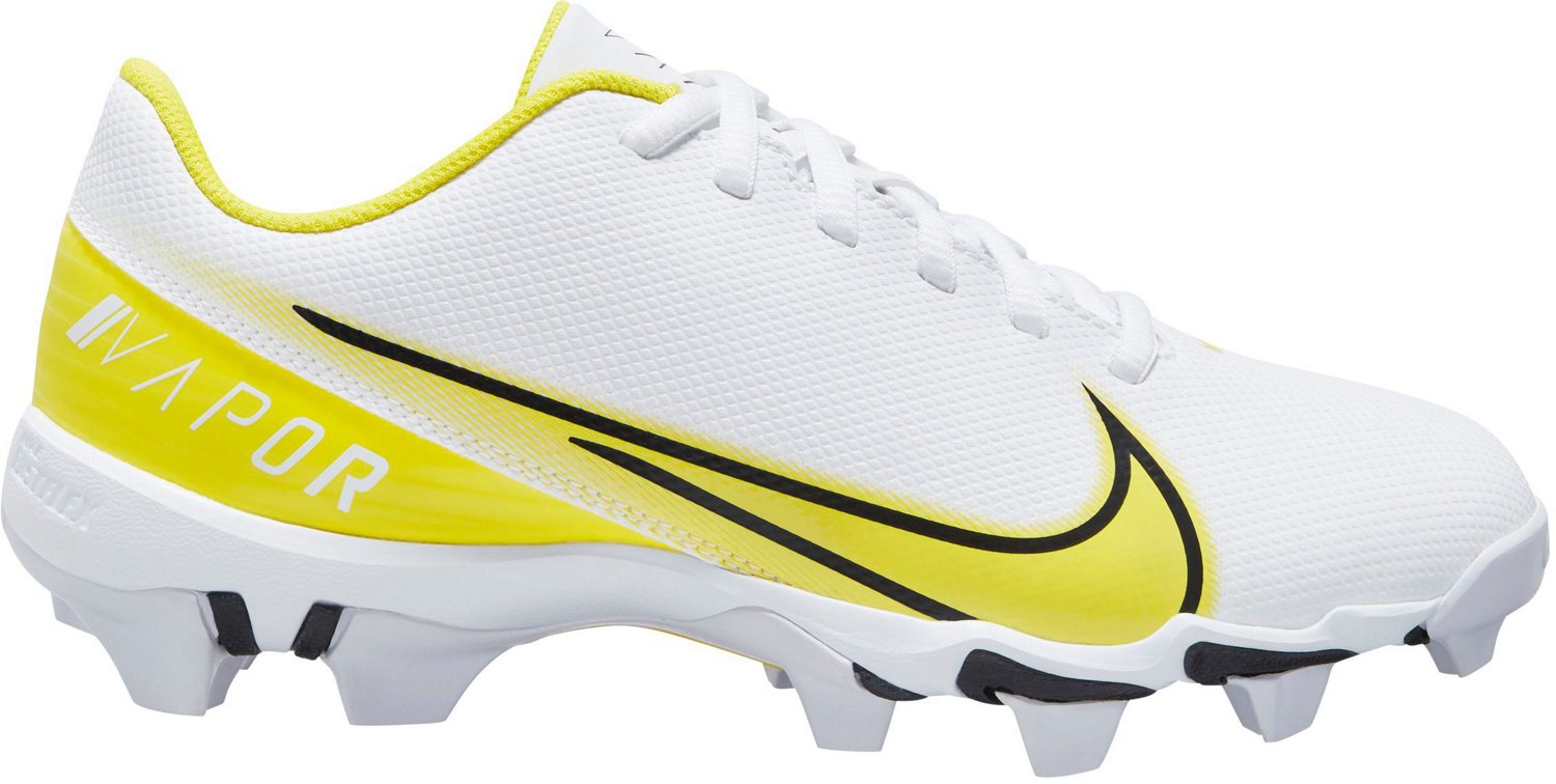 yellow youth football cleats