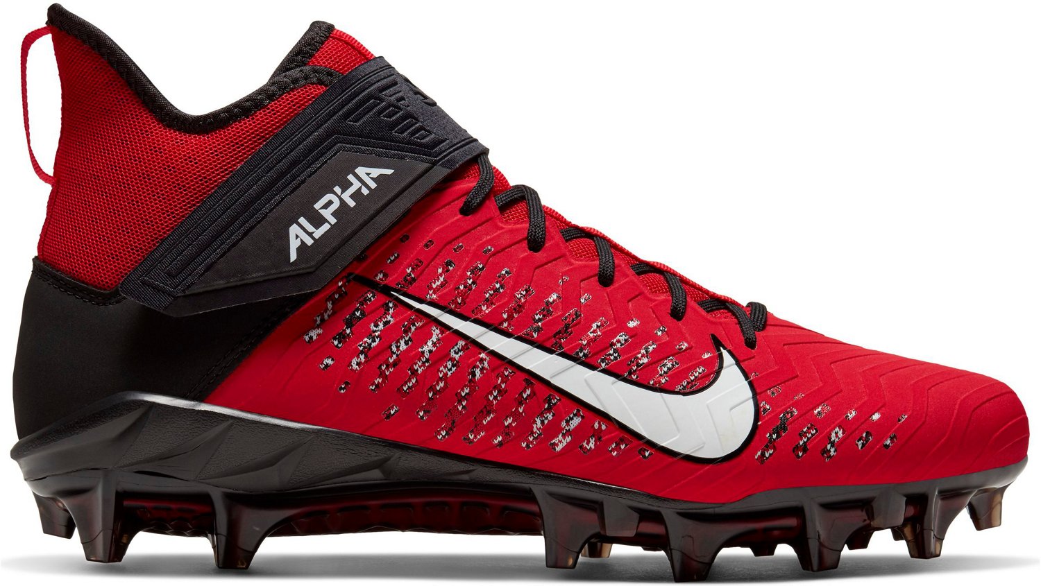 Mid Football Cleats Red 