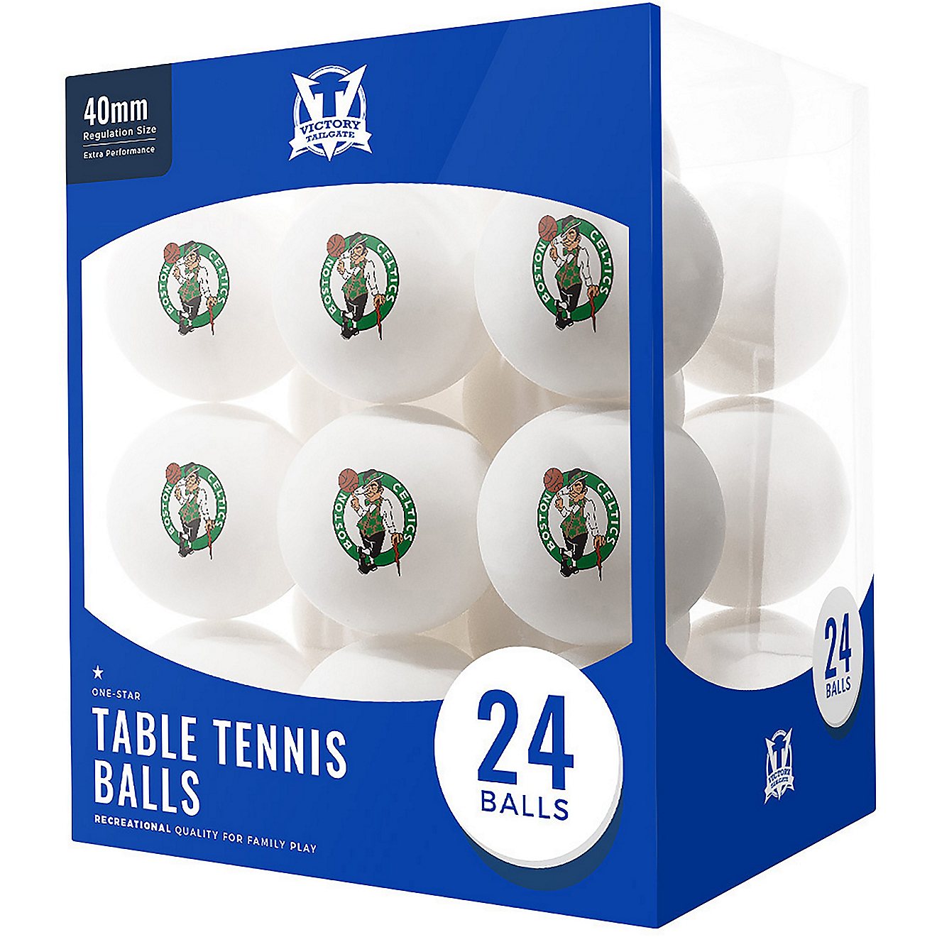 Victory Tailgate Boston Celtics Table Tennis Balls 24-Pack                                                                       - view number 1