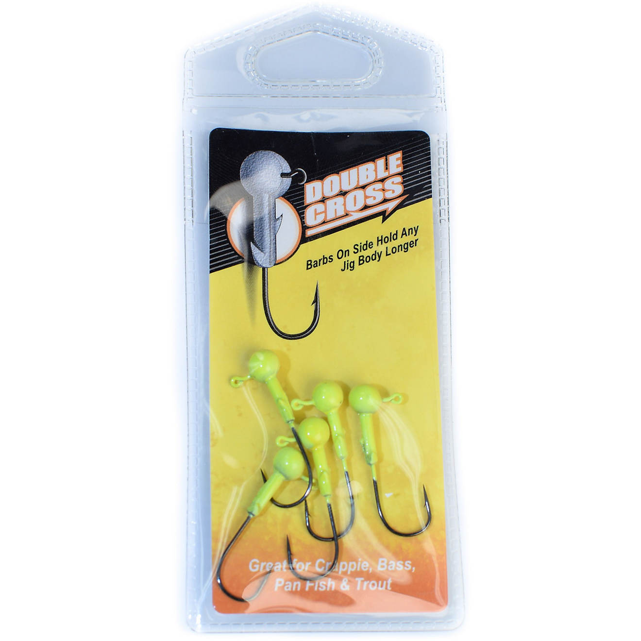 Leland Lures Crappie Magnet Double Cross Jigheads 5-Pack                                                                         - view number 1