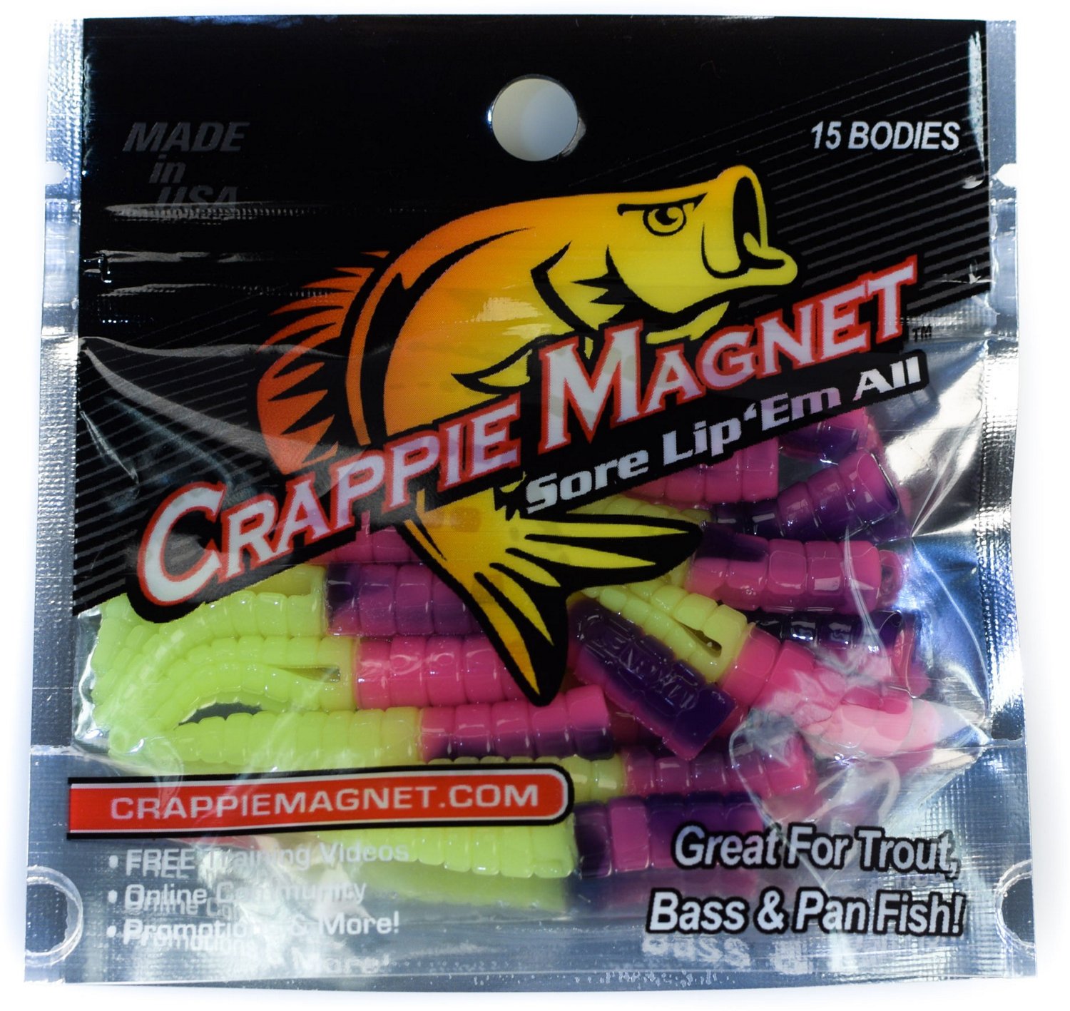 Leland Lures Crappie Soft Baits 15Pack Academy