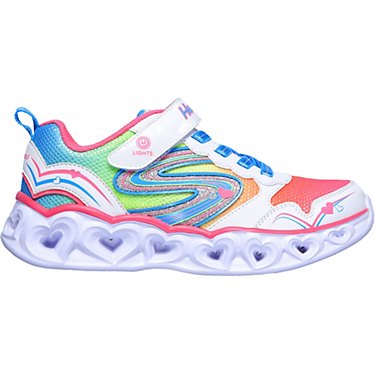 SKECHERS Girls' S Lights Heart Lights Love Spark Shoes