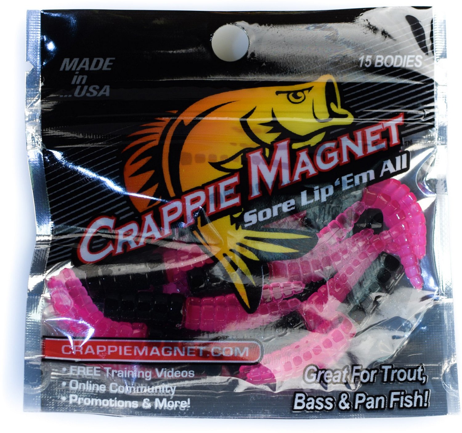 Leland Lures Crappie Soft Baits 15Pack Academy