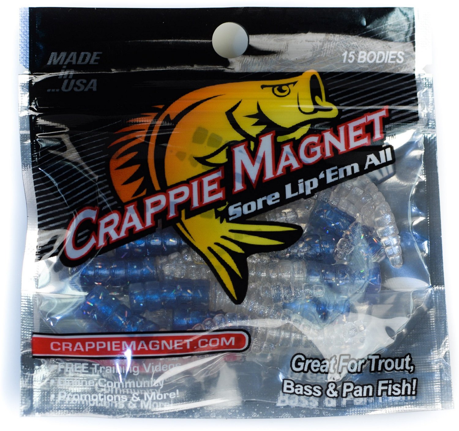 Leland Lures Crappie Soft Baits 15Pack Academy